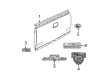 Ford E-150 Econoline Emblem Diagram - F1UZ-1542528-A