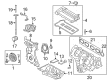 Mercury Dipstick Tube Diagram - 5L8Z-6754-AA