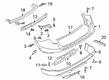 Ford Explorer Bumper Diagram - LB5Z-17K835-CA