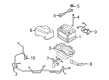 Ford Car Batteries Diagram - 9M6Z-10B759-D