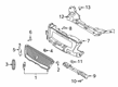Lincoln MKC Air Deflector Diagram - KJ7Z-16A238-A