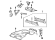 2002 Lincoln Continental Floor Pan Diagram - YF3Z5411215AA