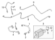 Ford Crankcase Breather Hose Diagram - FL3Z-6758-C