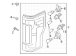 2022 Ford F-350 Super Duty Light Socket Diagram - LC3Z-13411-B