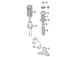 1999 Mercury Cougar Coil Springs Diagram - XS8Z-5310-GA