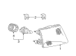 1999 Ford Ranger Headlight Diagram - F87Z-13008-EB