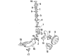 Mercury Lynx Sway Bar Bracket Diagram - E43Z5486C