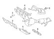 Ford C-Max Catalytic Converter Diagram - DM5Z-5G232-A