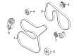 Ford E-350 Super Duty Serpentine Belt Diagram - LC3Z-8620-D