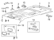 Ford Police Interceptor Utility Dome Light Diagram - DB5Z-13A702-A