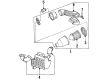 Lincoln Continental Air Filter Box Diagram - F5OY9600B