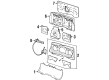 Lincoln Shift Indicator Diagram - F6AZ-7A110-AA