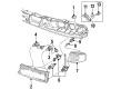 Ford Fog Light Lens Diagram - F5RZ15L203A