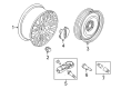 2015 Lincoln MKZ Spare Wheel Diagram - FP5Z-1007-A