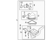 2010 Ford Focus Air Intake Coupling Diagram - 8S4Z-9B659-C