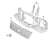 Mercury Montego Emblem Diagram - 2L9Z-8213-AA