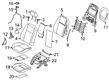 Ford Transit Connect Seat Cover Diagram - KT1Z-1762900-AC