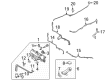 Ford Bronco Windshield Wiper Diagram - M2DZ-17528-BA