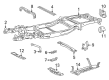 2002 Lincoln Blackwood Axle Beam Diagram - 2C6Z-5005-AA