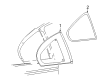 2004 Ford Mustang Weather Strip Diagram - F4ZZ-6329904-A