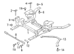 2017 Ford Mustang Front Cross-Member Diagram - FR3Z-5025-A
