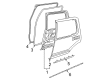 Mercury Door Seal Diagram - 8L2Z-78253A10-A