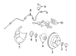 Ford Focus Brake Caliper Diagram - 6S4Z-2553-AA
