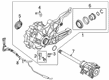 Lincoln Differential Seal Diagram - L1MZ-4676-C