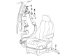 Ford Windstar Seat Belt Diagram - XF2Z-1660045-CCC
