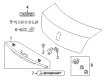 2015 Lincoln MKS Emblem Diagram - FA5Z-9942528-B