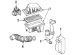 Mercury Tracer Air Intake Coupling Diagram - F4CZ9B659B