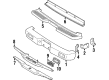 Mercury Bumper Reflector Diagram - F67Z-17E847-AAW
