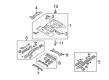2008 Ford Edge Floor Pan Diagram - BT4Z-7811215-A