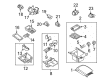 Lincoln Ignition Lock Cylinder Diagram - 2L2Z-11582-B