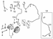 Ford Transit-350 Power Steering Reservoir Diagram - BK2Z-3E764-A