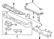 2000 Lincoln Continental Air Deflector Diagram - F5OY-8327-A