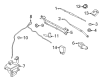 Mercury Windshield Washer Nozzle Diagram - 6E5Z-17603-B