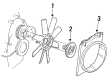 Ford Ranger Fan Clutch Diagram - F1TZ-8A616-J