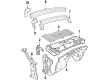 Mercury Tracer Car Mirror Diagram - E5AZ-17700-B