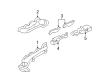 Mercury Exhaust Manifold Gasket Diagram - 3L3Z-9448-A