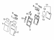 Ford Cup Holder Diagram - FL3Z-1813562-AL