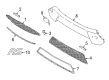 Ford Focus Bumper Diagram - G1EZ-17A900-AB
