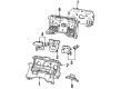 Ford Windstar Instrument Cluster Diagram - F78Z-17255-CA