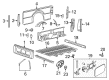 Ford Fuel Door Diagram - BC3Z-99405A26-A