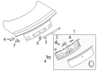 Ford Mustang Emblem Diagram - FR3Z-6342528-LC