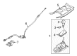 Ford Explorer Shift Knob Diagram - JB5Z-7213-AA