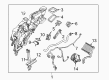 Lincoln Evaporator Diagram - DE9Z-19850-AV