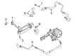 Ford F-350 Super Duty Automatic Transmission Oil Cooler Line Diagram - LC3Z-7A031-G
