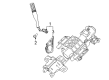 2012 Ford F-150 Automatic Transmission Shift Levers Diagram - BL3Z-7A256-AB