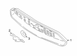 2022 Ford Mustang Emblem Diagram - FR3Z-8A224-C